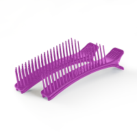 Зажимы пластиковые с зубчиками Keratin Tools Розовые 2 шт